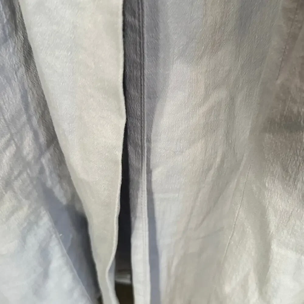 Abercrombie & Fitch Blue Cotton Stretch Maxi Dress M Classic Coastal Summer